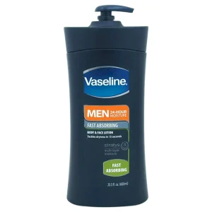 Vaseline Men Healing Moisture Body Lotion. Fast Absorbing. 20.3 oz