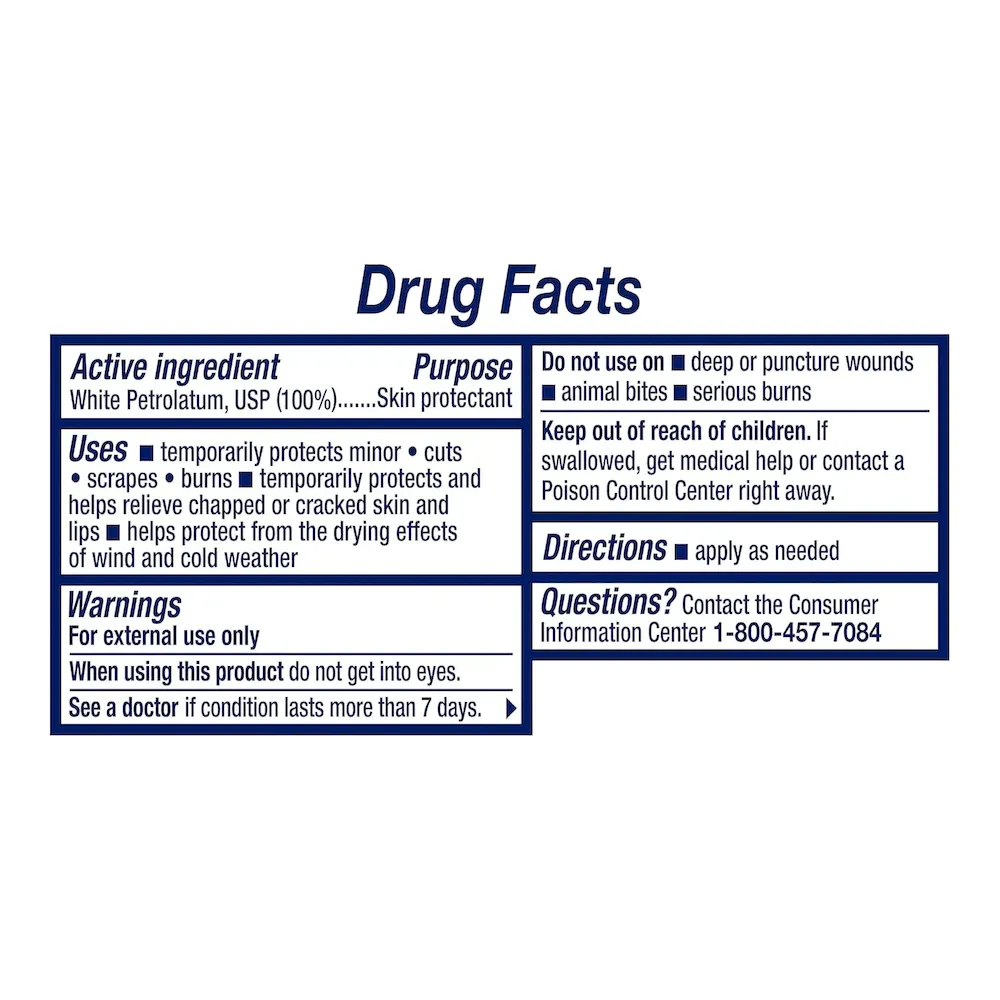 Vaseline Healing Jelly Original 144 count For Dry Cracked Skin and Eczema Relief 100% Pure Petroleum Jelly 1.75 oz - Image 6