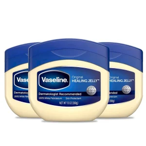 Vaseline Petroleum Jelly Original Provides Dry Skin Relief And Protects Minor Cuts Dermatologist Recommended And Locks In Moisture. 13 Ounce (Pack of 3)